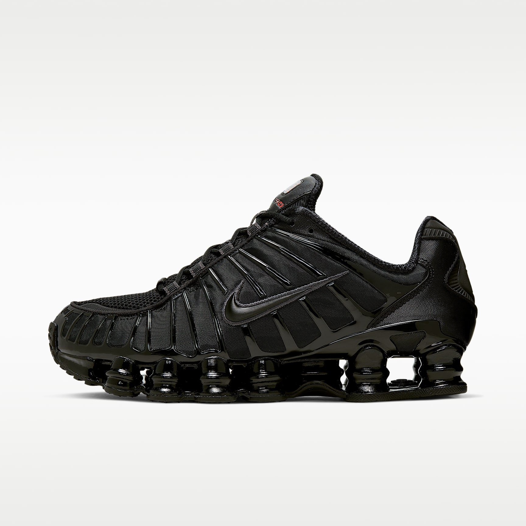 Nike Shox スニーカー ブラック/シルバー/オレンジ Nike Shox TL Men's Shoes. Nike ID